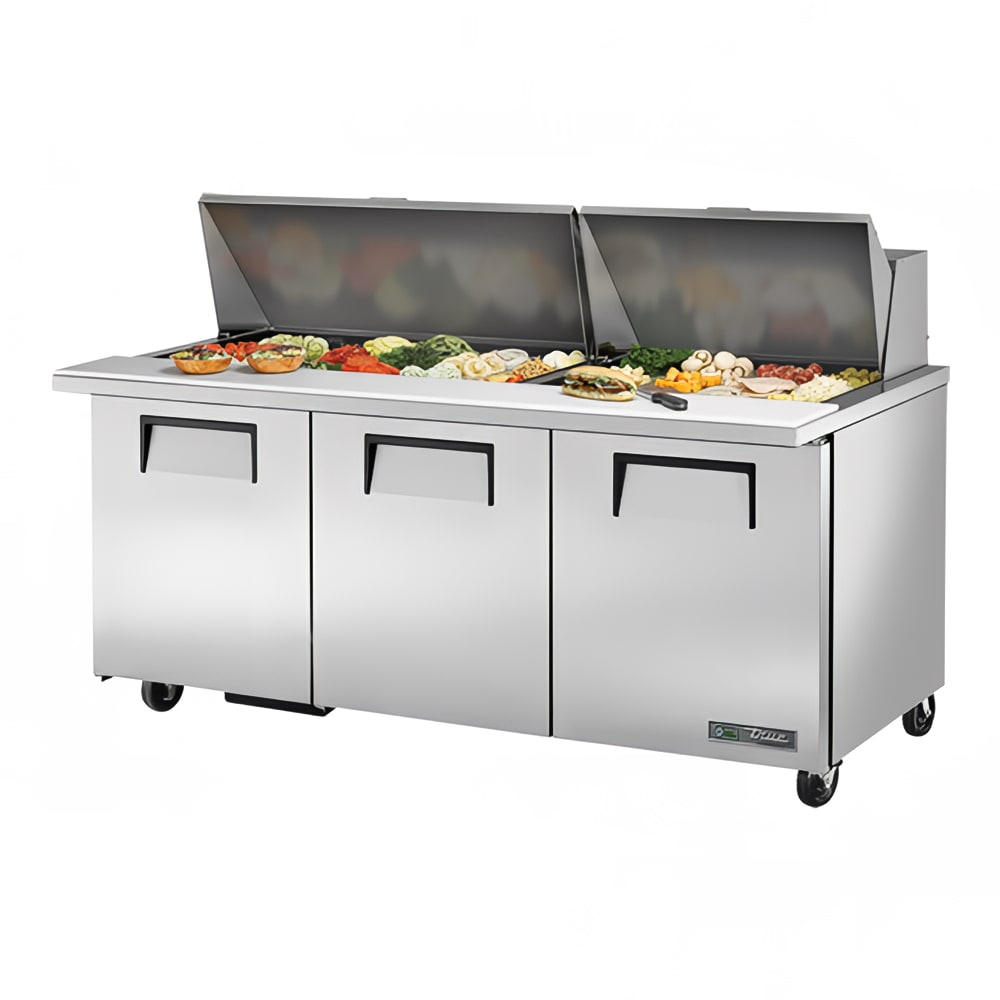 598-TSSU7230MBSTADA 72" TSSU Series Mega Top Sandwich/Salad Prep Table w/ Refrigerated Base,...