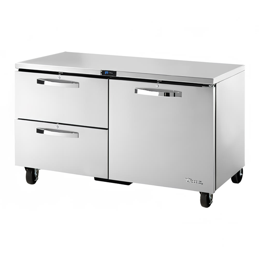 598-TUC60D2SPEC1 60" W Undercounter Refrigerator w/ (2) Sections, (1) Door & (2) Drawers...
