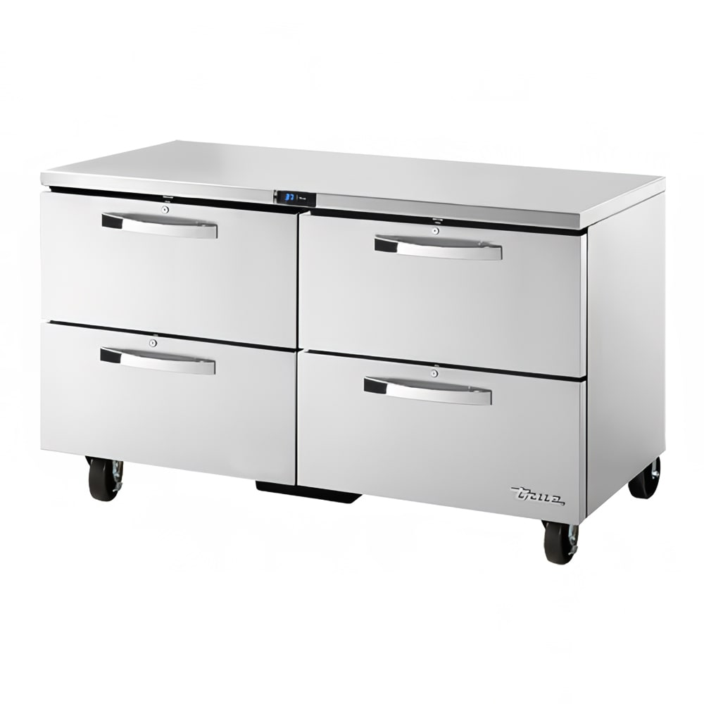 598-TUC60D4SPEC1 60" W Undercounter Refrigerator w/ (2) Sections & (4) Drawers, 115v