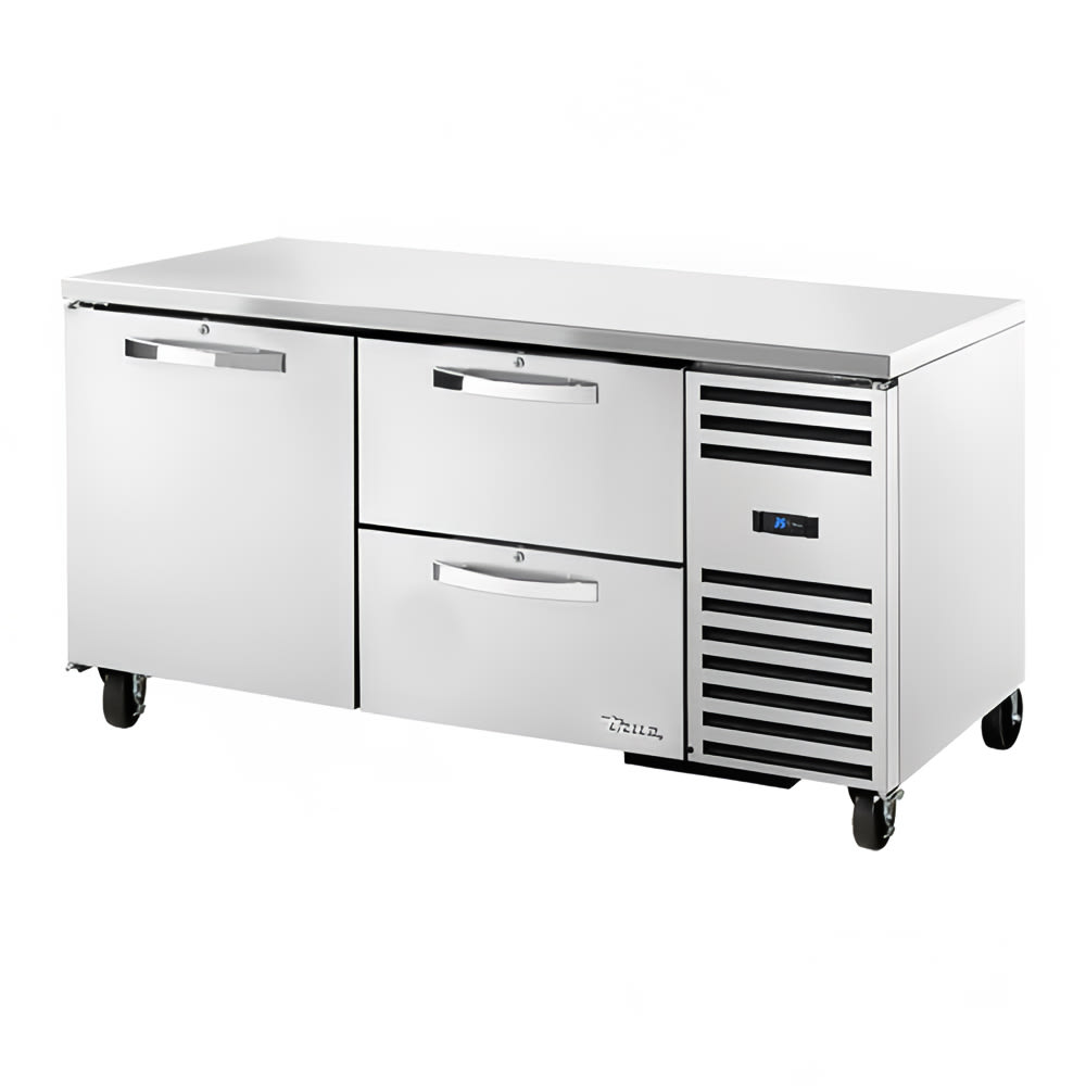 598-TUC67D2HCSPEC3 67" W Undercounter Refrigerator w/ (2) Sections, (2) Drawers & (1) Do...