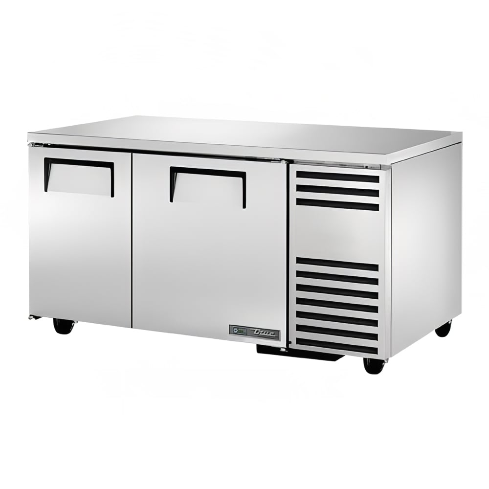 598-TUC6032 60" W Undercounter Refrigerator w/ (2) Sections & (2) Doors, 115v