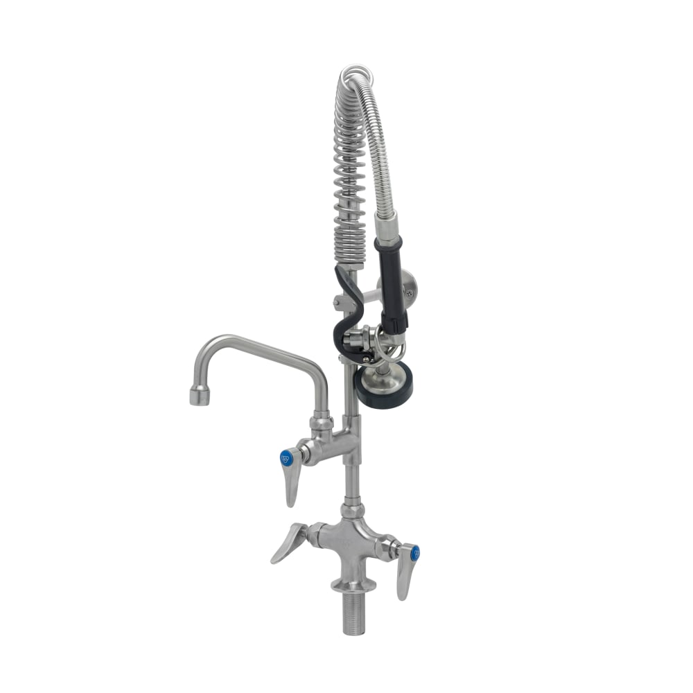 064-SMPK2DLN06 24 13/16"H Deck Mount Pre Rinse Faucet - 1.15 GPM, Base with Nozzle
