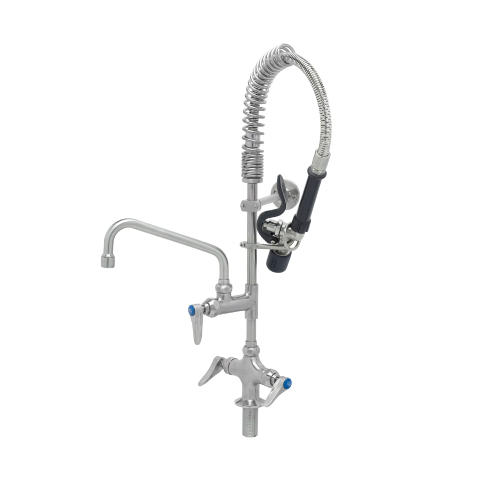 064-SMPM2DLN08 24 13/16"H Deck Mount Pre Rinse Faucet - 1.07 GPM, Base with Nozzle