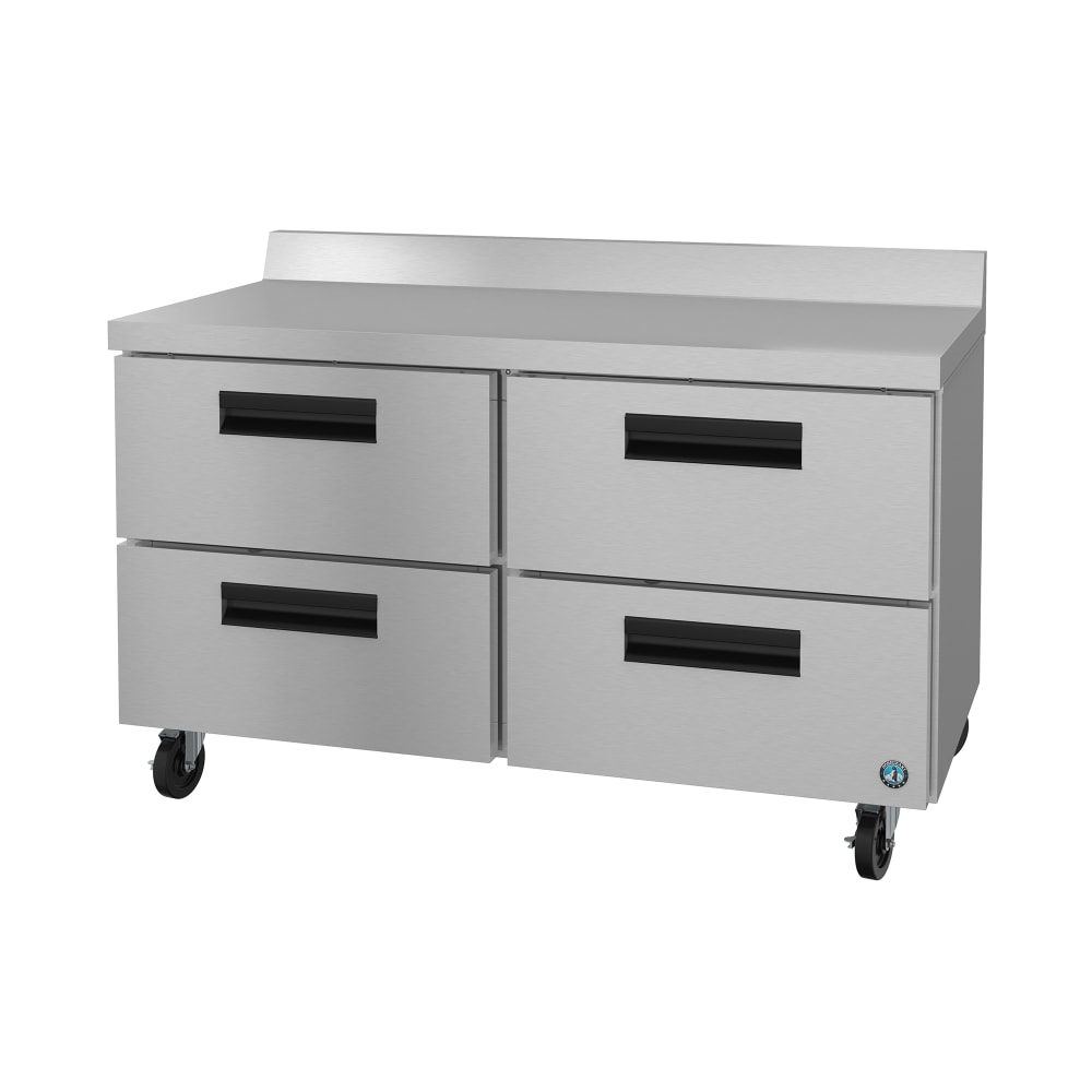 440-WF48BD4 48" W Worktop Freezer w/ (2) Sections & (4) Drawers, 115v