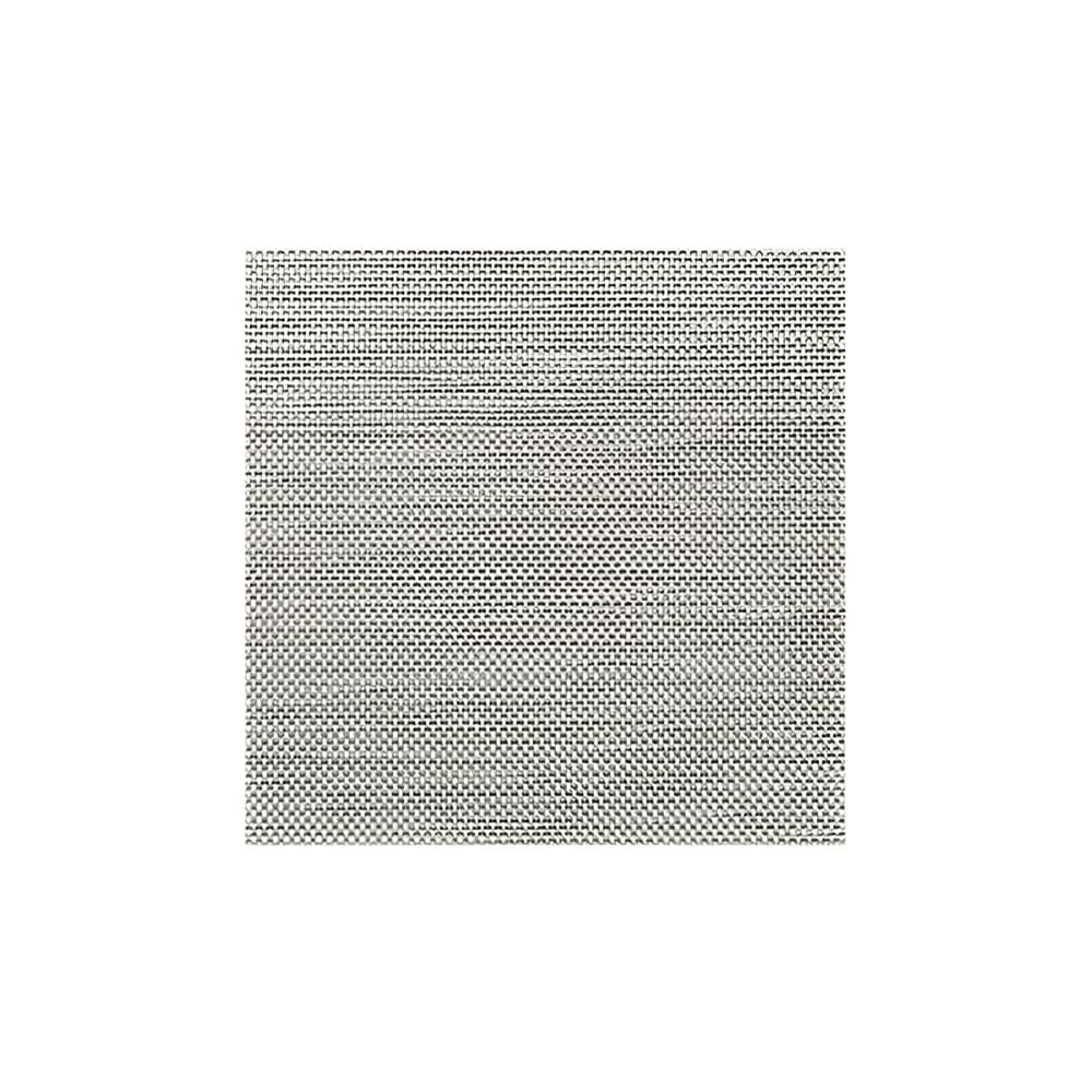 872-RTL023GYV83 Square Grey Placemat - 8 3/4 " x 8 3/4", Woven Vinyl, Metroweave®