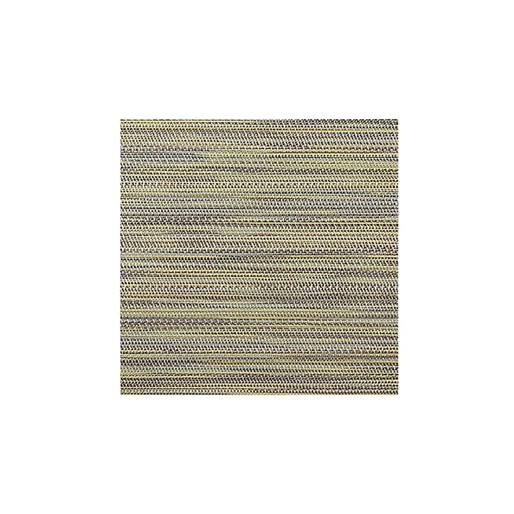 872-RTL024GYV83 Square Peacock Placemat - 8 3/4" x 8 3/4", Woven Vinyl, Metroweave®