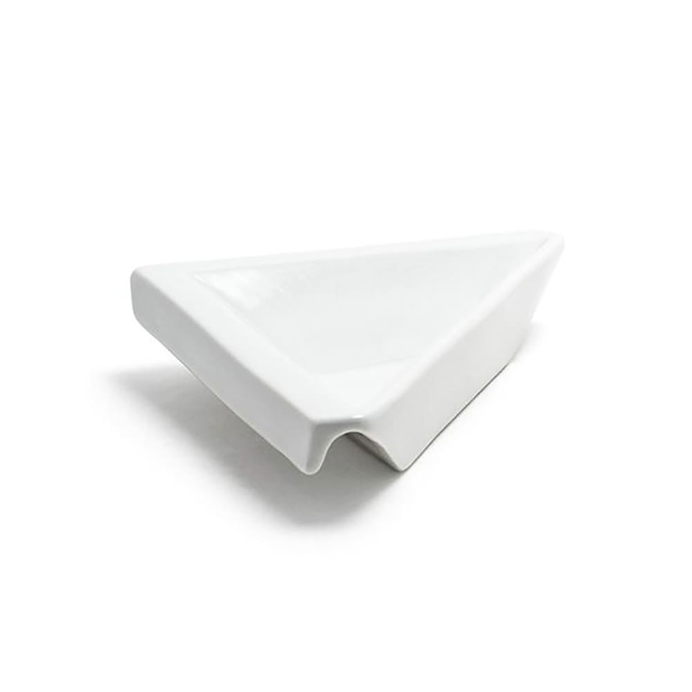 872-DSD067WHP23 2 1/2 oz Triangular Kyoto™ Ramekin - Porcelain, White