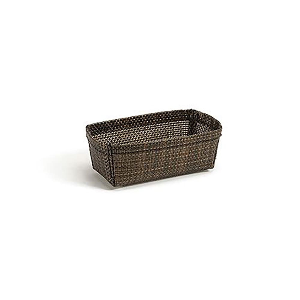 872-TSH009COV24 Rectangular Sugar Caddy - Woven Vinyl, Mesh Copper