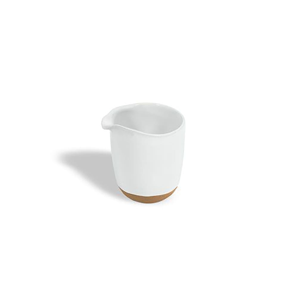 872-TCR019WHP23 8 oz Artefact® Pourer - Porcelain, White