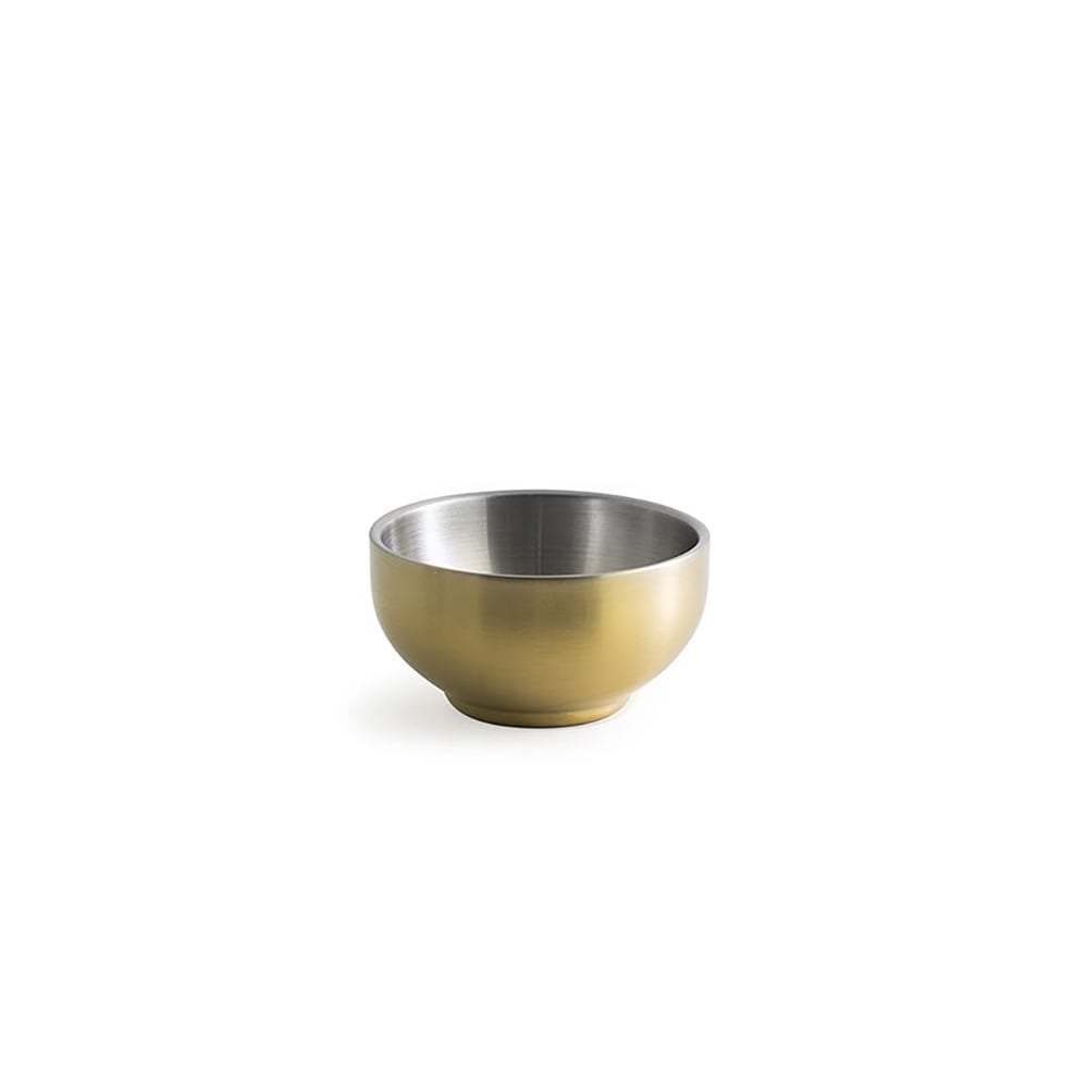 872-DBO068GOS22 6 oz Round Harmony™ Ramekin - Stainless Steel, Matte Brass