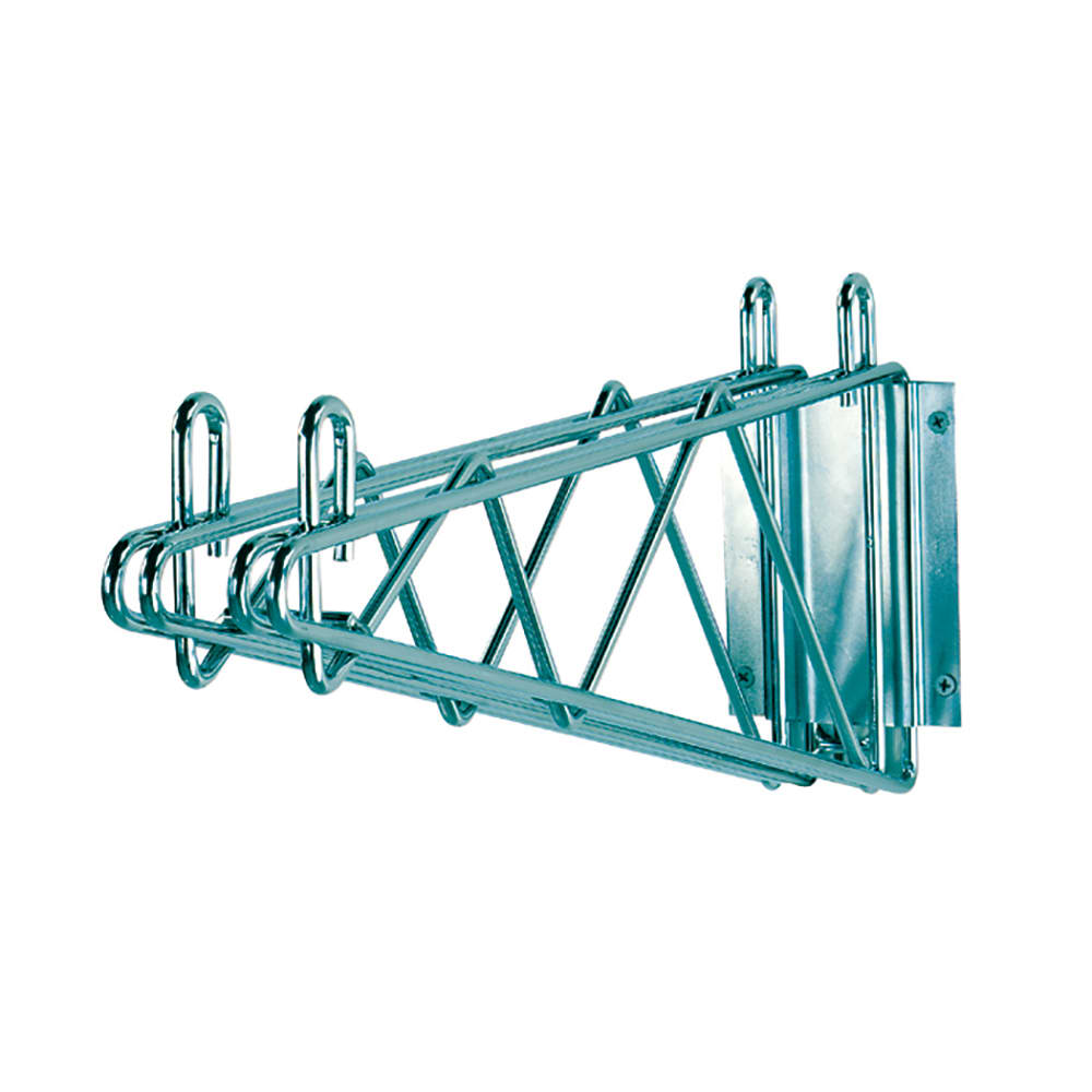 009-GDB18X 18" Wire Double Wall-Mount Shelf Bracket, Epoxy Coated