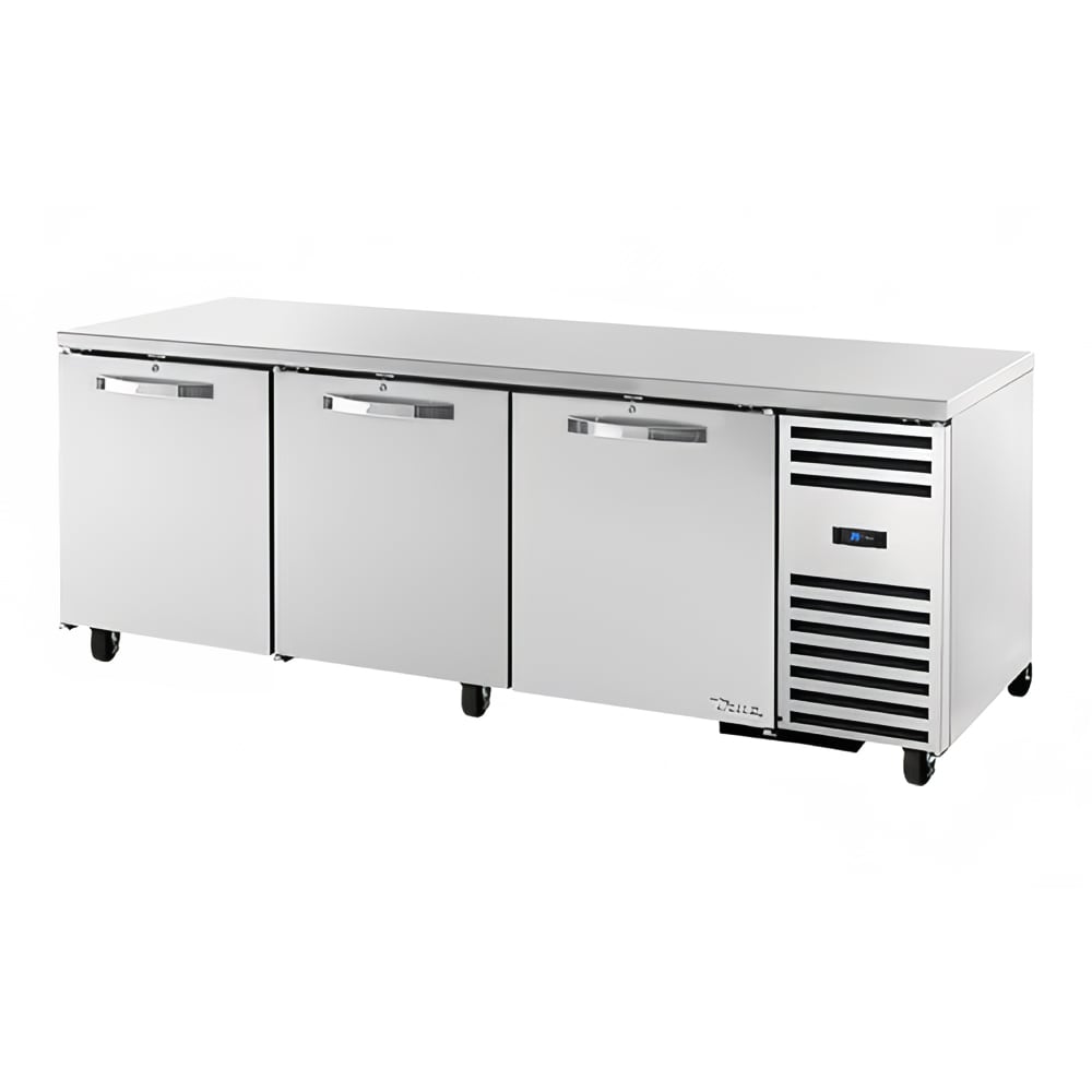 598-TUC93HD 93" W Undercounter Refrigerator w/ (3) Sections & (3) Doors, 115v