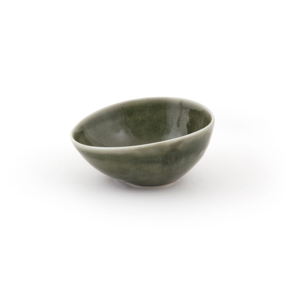 872-ASC024GRP23 4 oz Kiln® Ramekin - Porcelain, Leek