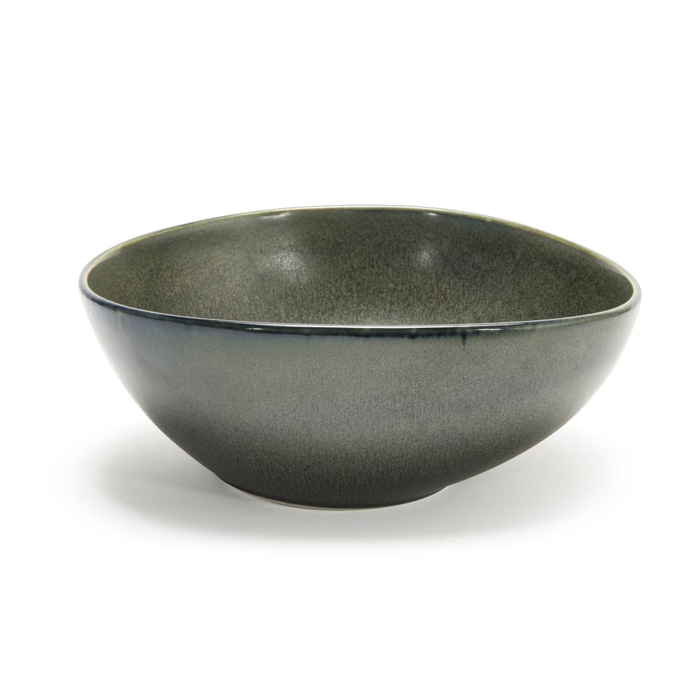 872-BBO034DGP20 60 oz Round Kiln® Bowl - Porcelain, Sage