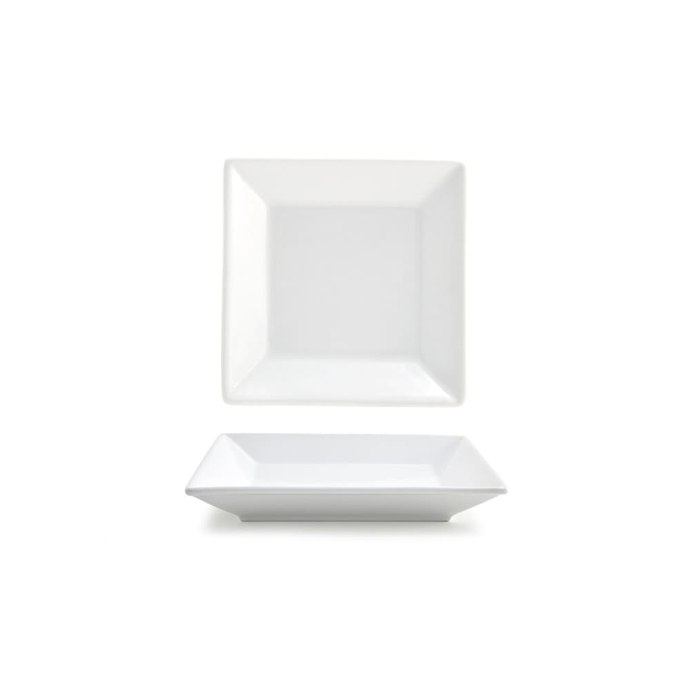 872-DAP002WHP23 5" Square Kyoto™ Plate - Porcelain, White
