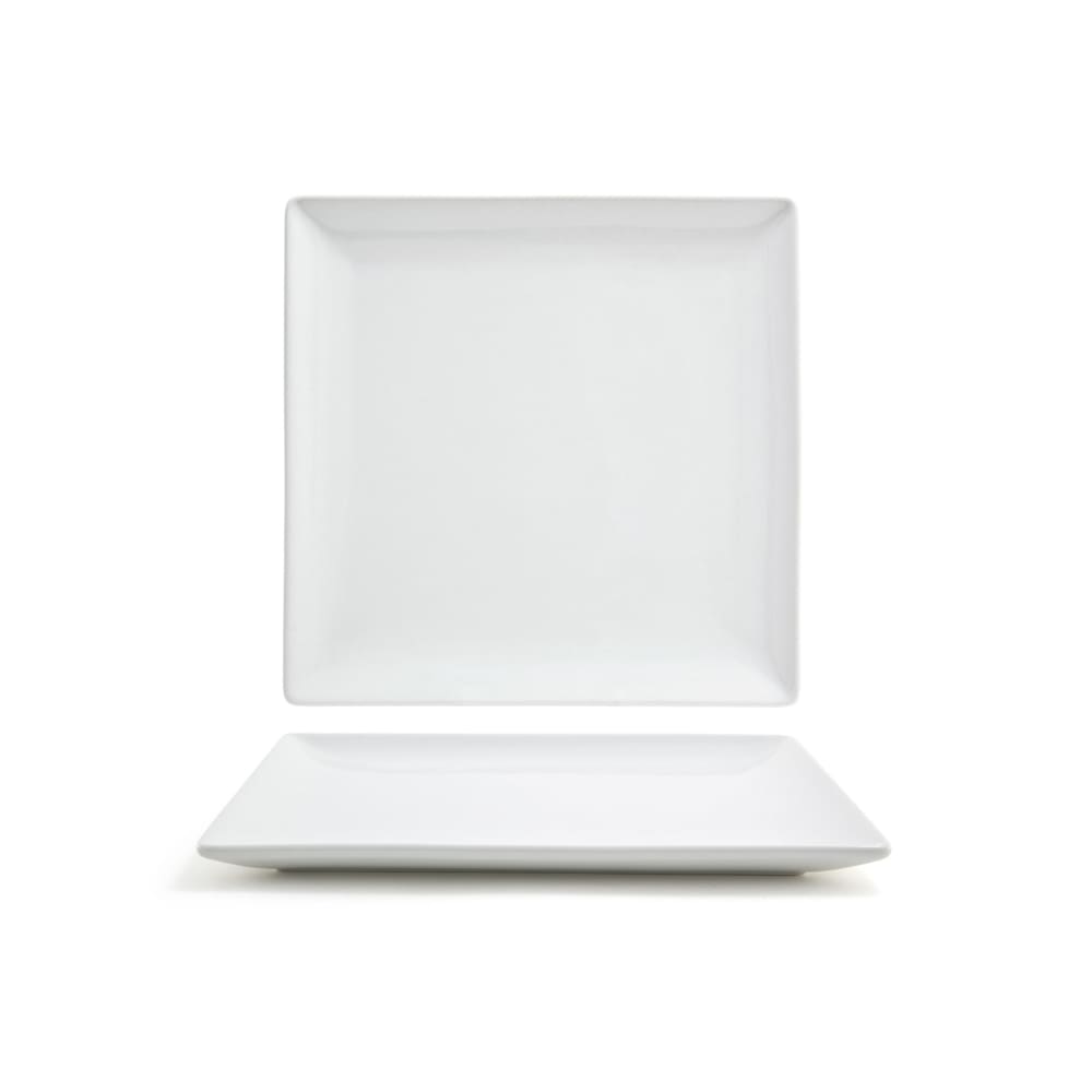 872-DAP017WHP23 8" Square Mod® Plate - Porcelain, White