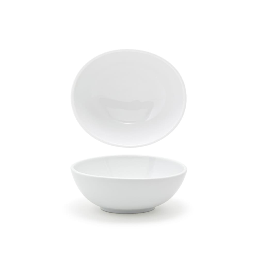 872-DBO058WHP23 10 oz Oval Ellipse™ Bowl - Porcelain, White