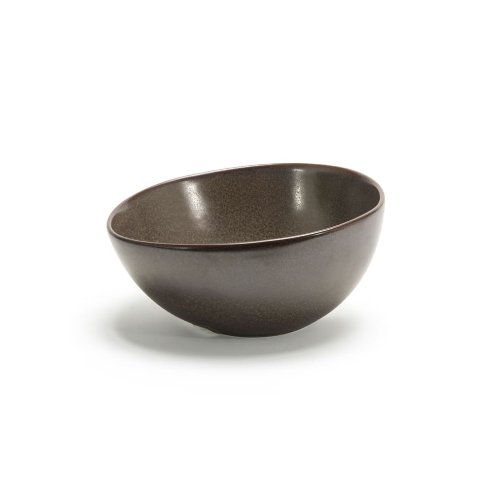 872-DBO142ESP23 10 oz Round Kiln® Bowl - Porcelain, Mocha