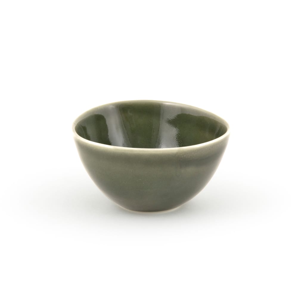 872-DBO141GRP23 7 oz Round Kiln® Bowl - Porcelain, Leek