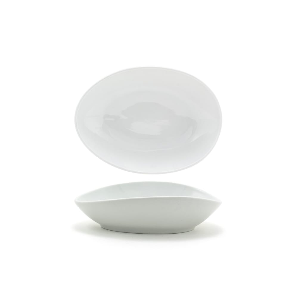 872-DBO147WHP21 15 oz Oval Tides™ Bowl - Porcelain, White