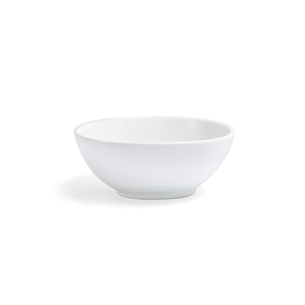 872-DBO153WHP22 28 oz Oval Kiln® Bowl - Porcelain, White