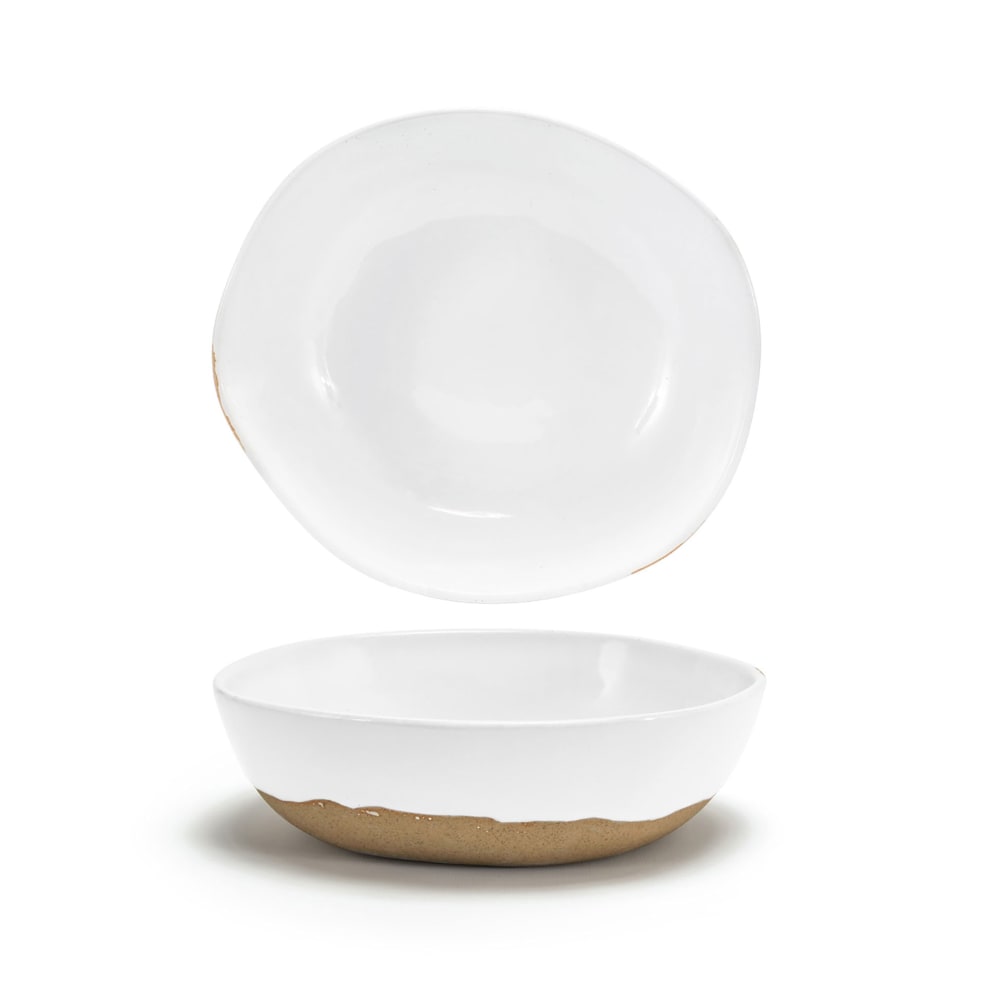 872-DBO161WHP21 48 oz Round Artefact™ Bowl - Porcelain, White
