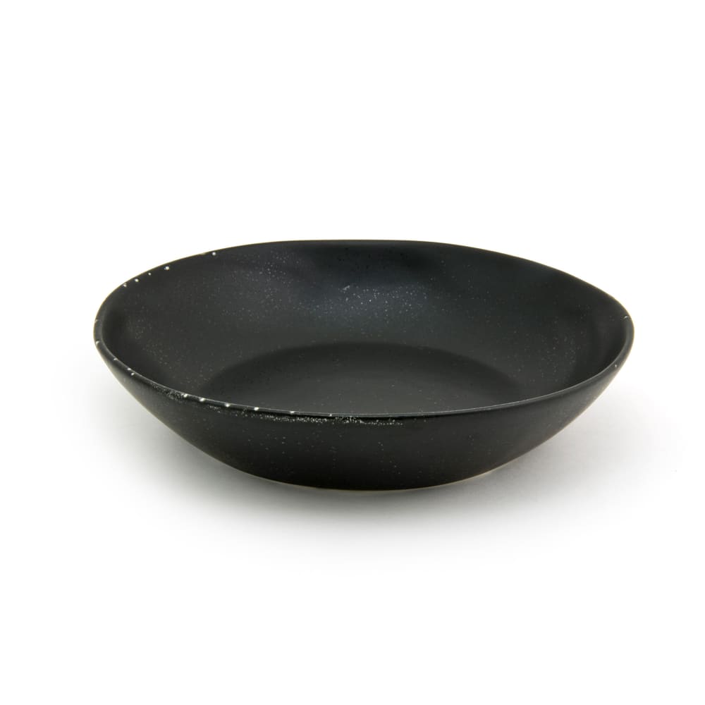 872-DBO157BKP22 48 oz Round Kiln® Bowl - Porcelain, Pepper