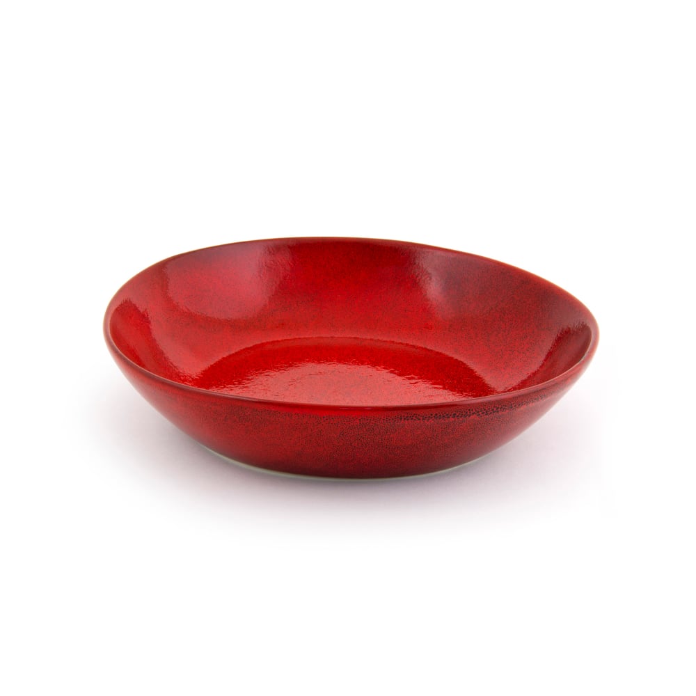 872-DBO157RDP22 48 oz Round Kiln® Bowl - Porcelain, Chili