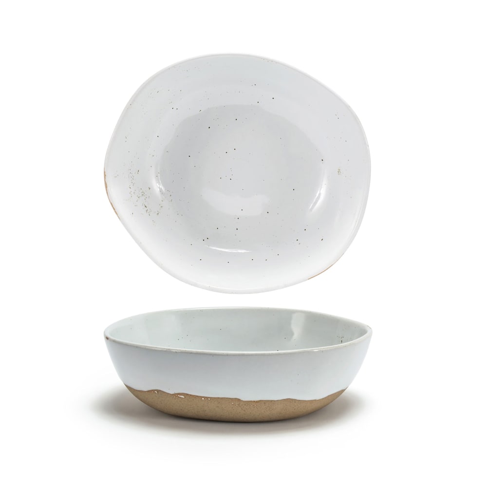 872-DBO161BEP21 48 oz Round Artefact™ Bowl - Porcelain, Ash