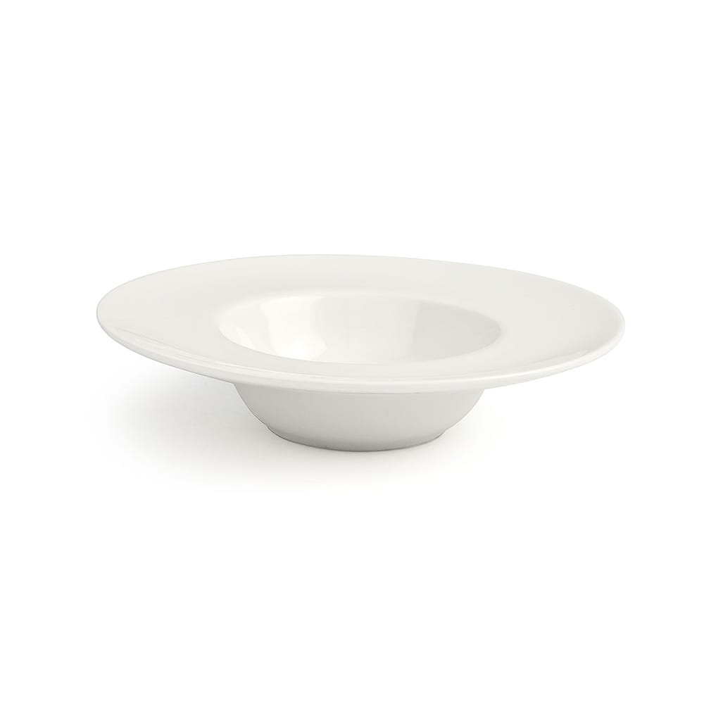 872-DCS027BEP23 5 3/4" Round Catalyst® Saucer - Porcelain, White