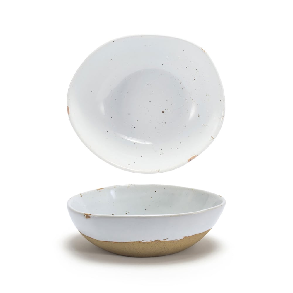 872-DBO163BEP22 24 oz Round Artefact™ Bowl - Porcelain, Ash