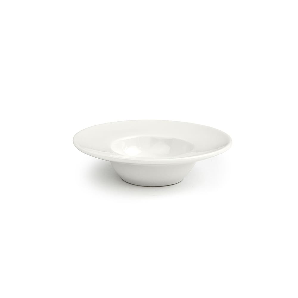 872-DCS029BEP23 4" Round Catalyst® Saucer - Porcelain, White