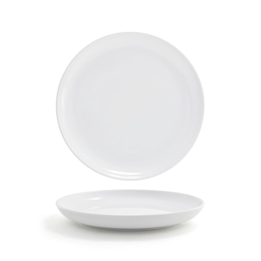 872-DDP049WHP21 10 1/2" Round Harmony™ Plate - Porcelain, White