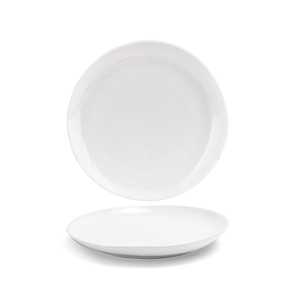 872-DDP061WHP22 10" Round Kiln® Plate - Porcelain, White