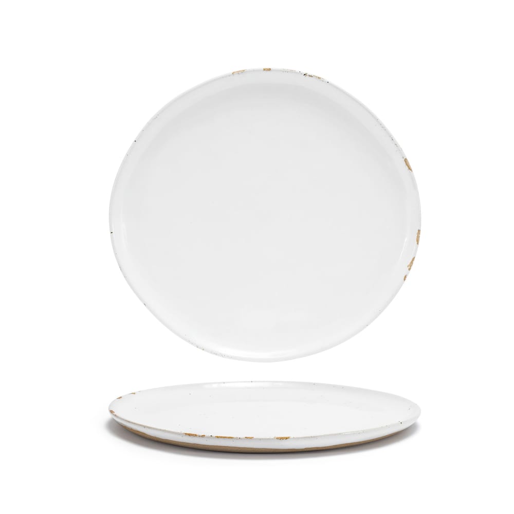 872-DDP068WHP21 11" Round Artefact™ Plate - Porcelain, White