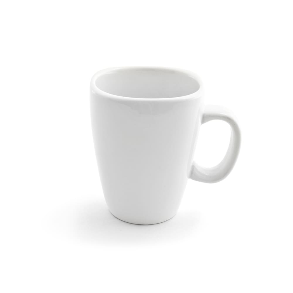 872-DMU009BEP23 11 oz Catalyst® Mod® Mug - Porcelain, White