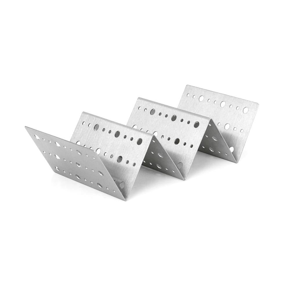 872-DHO001BSS23 Taco Holder - Holds 2 to 3 Tacos, Stainless Steel