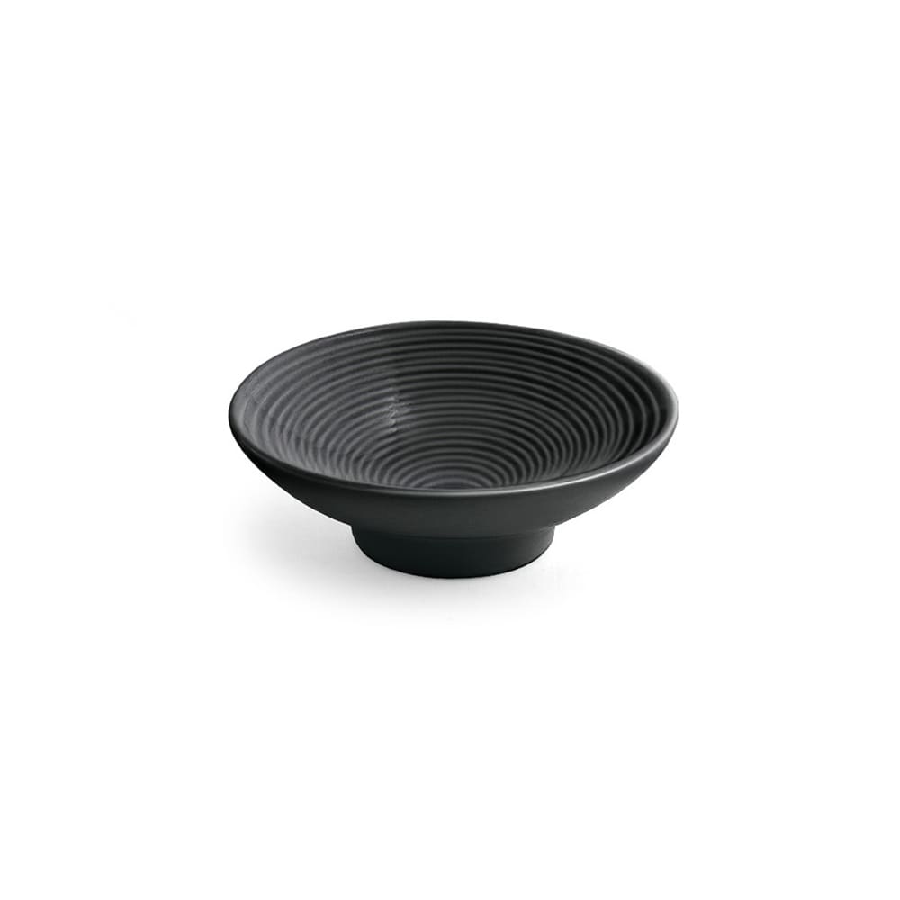 872-DSD008BKP23 3 oz Round Spiral® Bowl - Porcelain, Ink