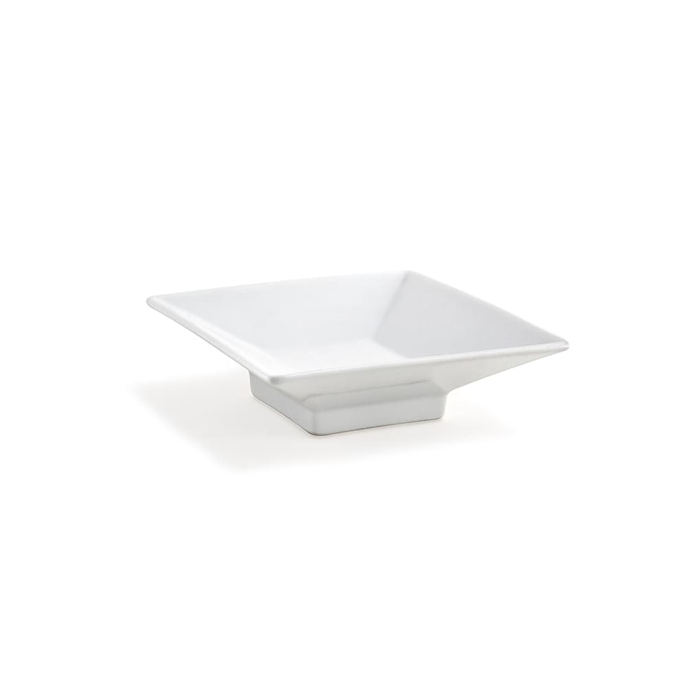 872-DSD032WHP22 4 oz Square Kyoto™ Dish - Porcelain, White