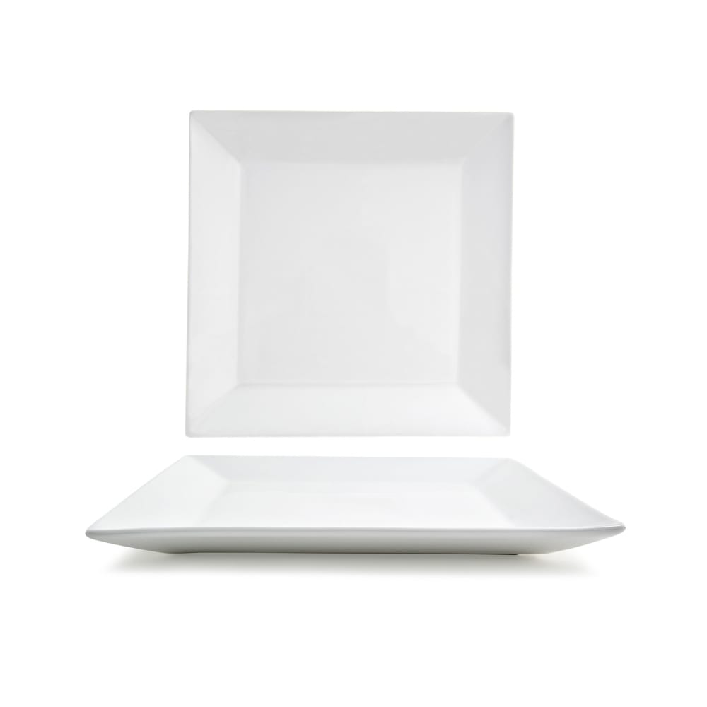 872-SPT031WHP11 12 3/4" Square Kyoto™ Platter - Porcelain, White