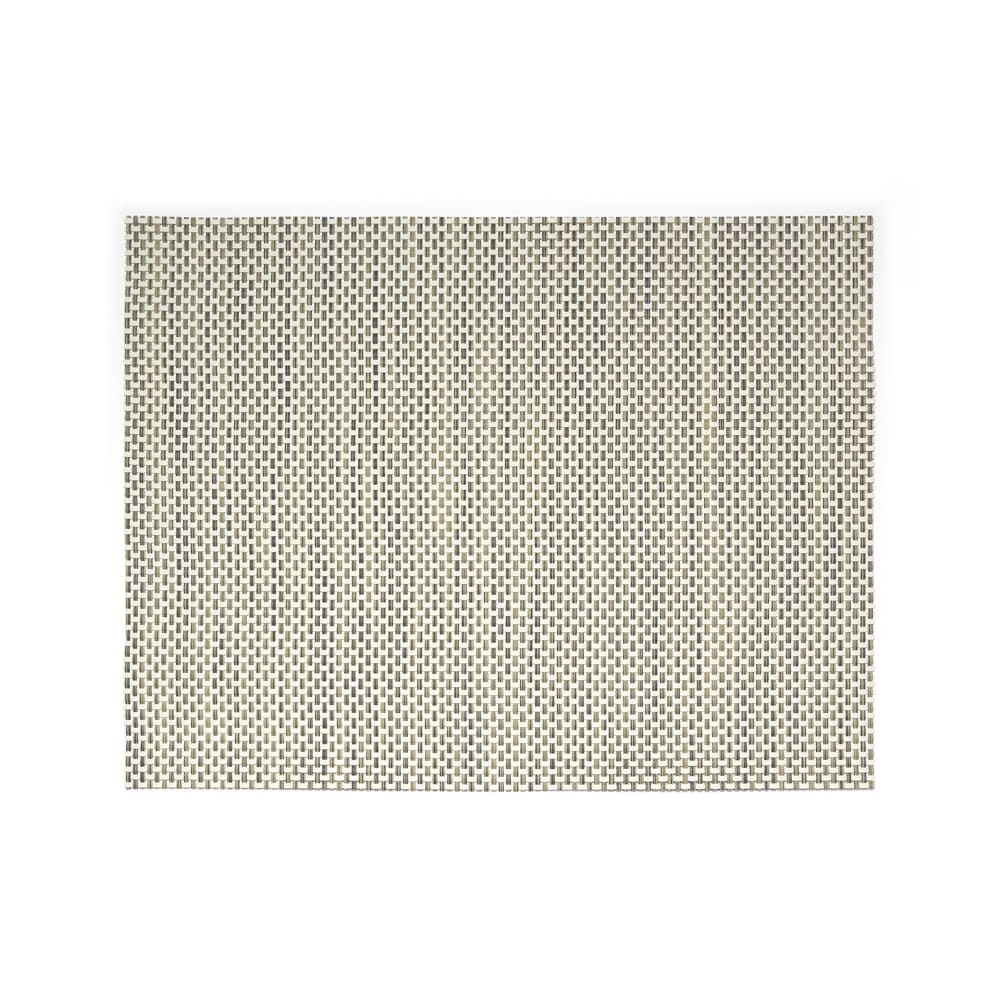 872-XPM038TAV83 Rectangular Tan Placemat - 16" x 12", Woven Vinyl, Metroweave®