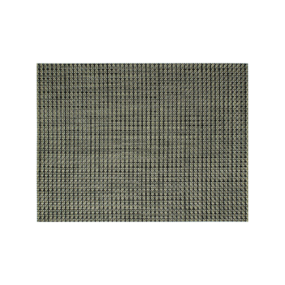 872-XPM056GRV83 Rectangular Olive Placemat - 16" x 12", Woven Vinyl, Metroweave®