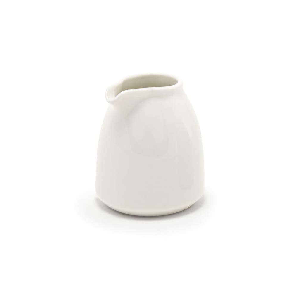 872-TCR007BEP23 4 oz Catalyst® Pourer - Porcelain, White