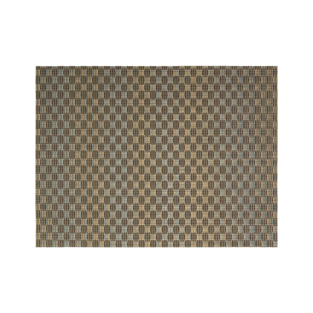 872-XPM083GOV83 Rectangular Bronze Placemat - 16" x 12", Woven Vinyl, Metroweave®