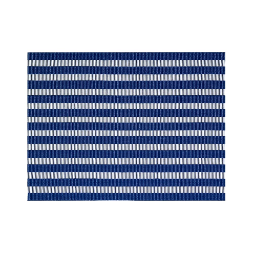 872-XPM102BLV83 Rectangular Blue Placemat - 16" x 12", Woven Vinyl, Metroweave®