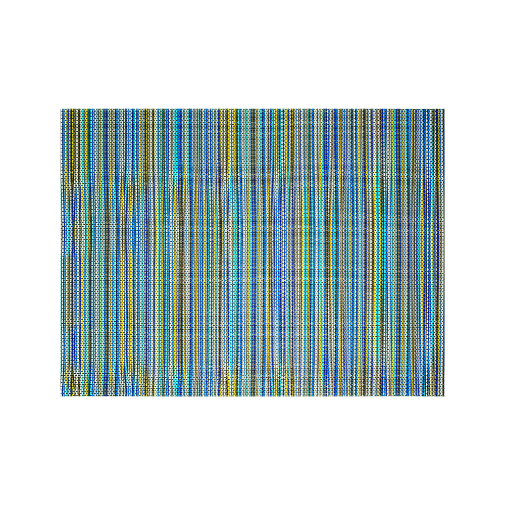 872-XPM106BLV83 Rectangular Marine Placemat - 16" x 12", Woven Vinyl, Metroweave®