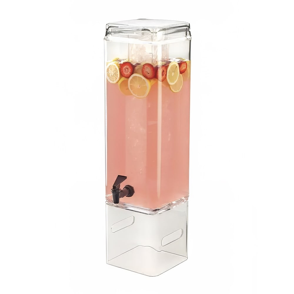 151-11123AINFH 3 gal Beverage Dispenser w/ Infuser - Plastic Container, Clear Base