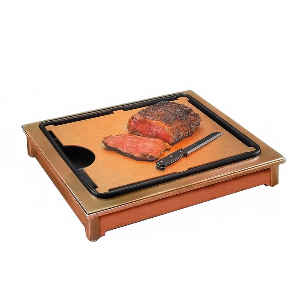 151-81053 Carving Station Board - 22" x 18", Light Wood