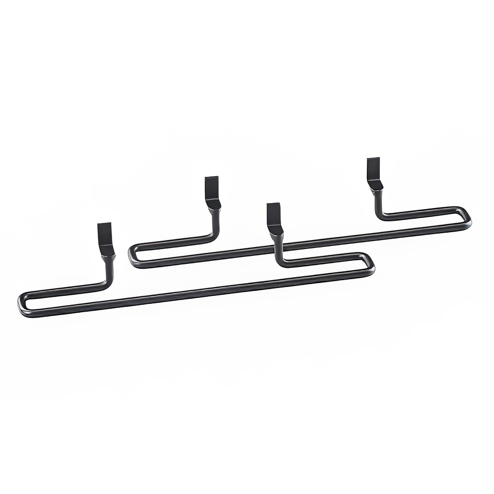 151-372313 Bracket for Buffet Risers - 12"W x 2"D, Metal, Black