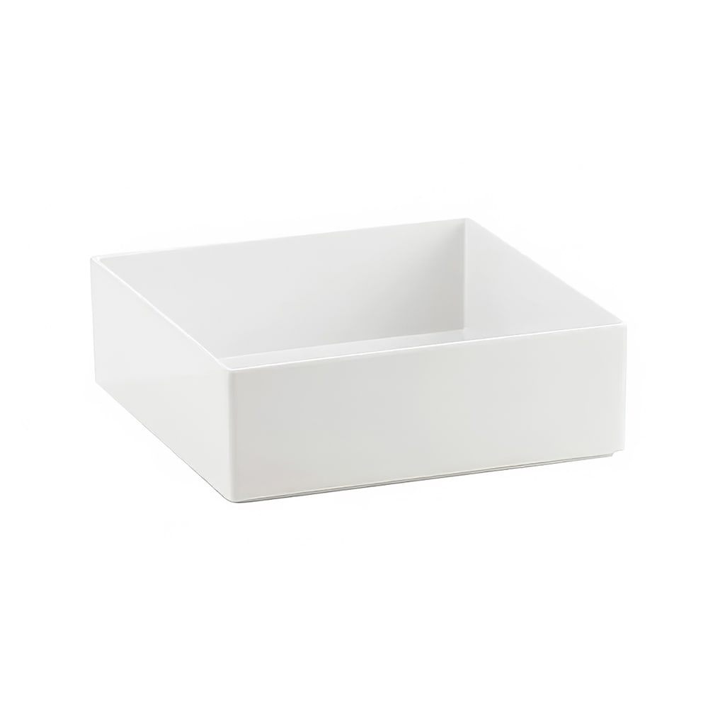 151-139315M Cater Choice Box - 10x10x3", Melamine, White
